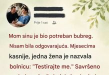 Žena je donirala bubreg mom sinu… A onda je nestala pre nego što je stigao da joj kaže „hvala“