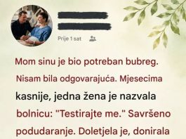 Žena je donirala bubreg mom sinu… A onda je nestala pre nego što je stigao da joj kaže „hvala“