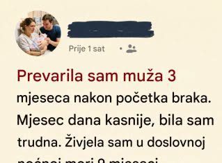 “Prevarila sam muža, a reakcija nakon porođaja me je slomila”: Muž je u bolnici pocepao DNK test i izgovorio rečenicu koju nikada neću zaboraviti