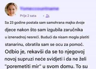 Sa 23 godine postala sam samohrana majka…