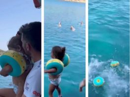 Otac BACIO ĆERKU U MORE DA NAUČI DA PLIVA, a onda se desio NAJVEĆI HOROR IKAD: Zbog njegovog “PODUČAVANJA” srce silazi pravo u pete