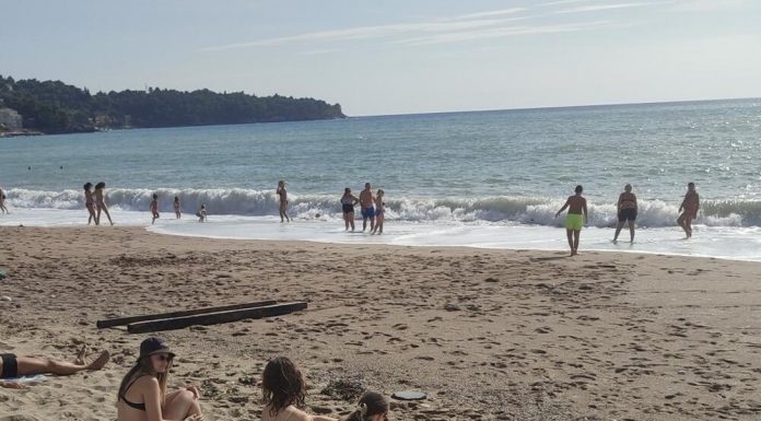 Panika kod Sutomora, JEZIVO MORSKO STVORENJE sledilo kupače!SVI PREDTRAVLJENI POBJEGLI SA PLAŽE GLAVOM BEZ OBZIRA!!!