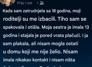 Kad sam zatrudnila a 18 godina….