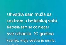 Uhvatila sam muža sa sestrom u hotelskoj sobi…