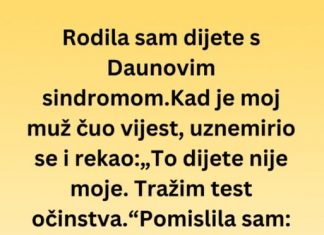 Rodila sam djete sa Daunovim sindromom