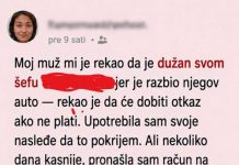 Muž je rekao da duguje novac šefu i molio me da mu pomognem, a onda sam pronašla račun koji mi je otkrio strašnu istinu…