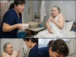 „Ne diraj tamo!“ — molila je 75-godišnja baka kada je njegovateljica došla da je okupa. Pune tri godine nije dozvoljavala nikome da joj priđe. Čim je sapunala spužvu, ugledala je ONO… 😲😲😲