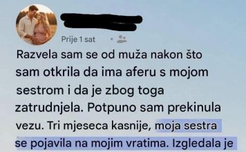 Noć kada mi se sestra pojavila na pragu: Izdaja koja je promijenila sve, ali i istina koja nas je natjerala da preživimo….