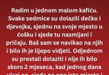 ČESTO su dolazili kod njega u KAFIĆ a onda jednog DANA ….