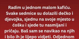 ČESTO su dolazili kod njega u KAFIĆ a onda jednog DANA ….