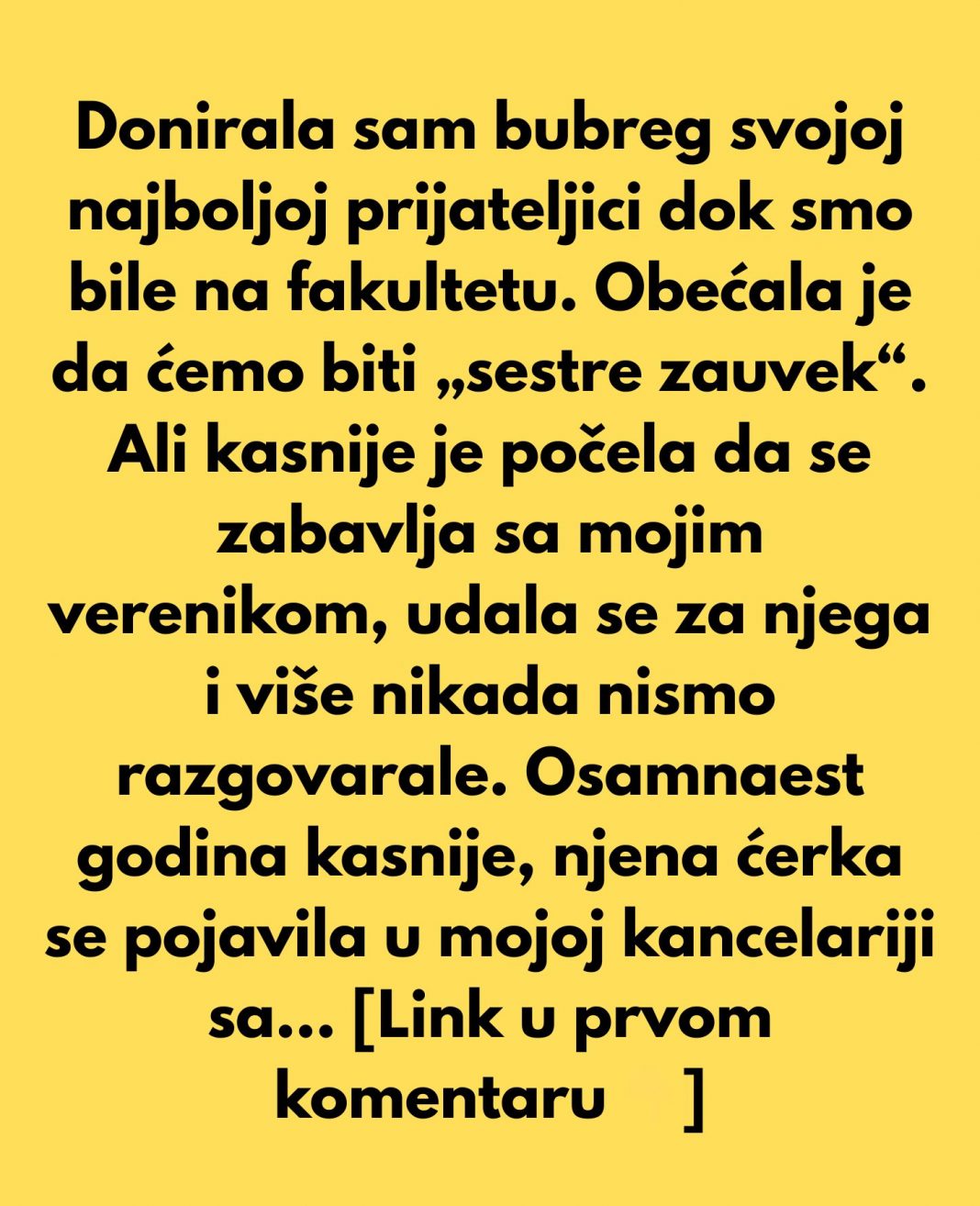 Bubreg, izdaja i neočekivani susret nakon 18 godina: priča o prijateljstvu koje je preživjelo sve osim povjerenja - featured image