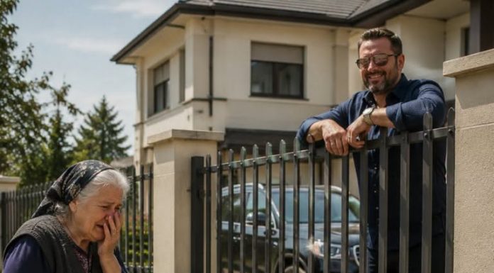Moj bogati susjed bacio je tri vreće smeća preko ograde i uništio sve moje cvijeće. Kad sam ga zamolila da prestane, nasmijao se i rekao mi: “Počisti, babo!” Nije ni slutio da će me za samo nekoliko dana moliti za oprost.