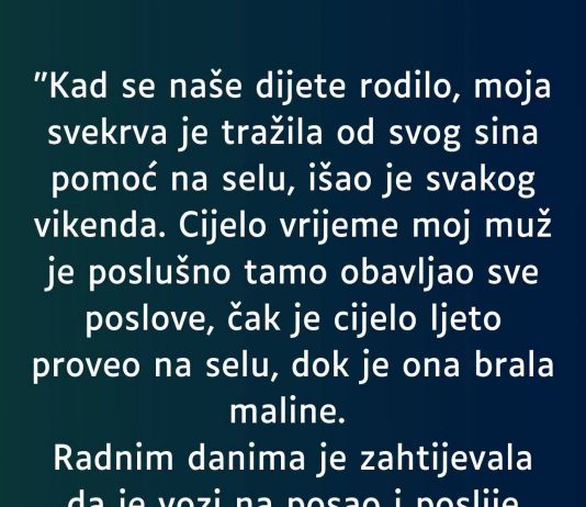 Kada je stigla beba, svekrva je tražila sina samo za sebe: Priča mlade majke pokrenula je veliku raspravu o granicama u porodici