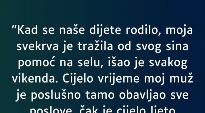 Kada je stigla beba, svekrva je tražila sina samo za sebe: Priča mlade majke pokrenula je veliku raspravu o granicama u porodici