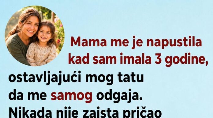 Godinama sam krivila majku što me je napustila, a onda sam otkrila očevu tajnu koja je promenila sve