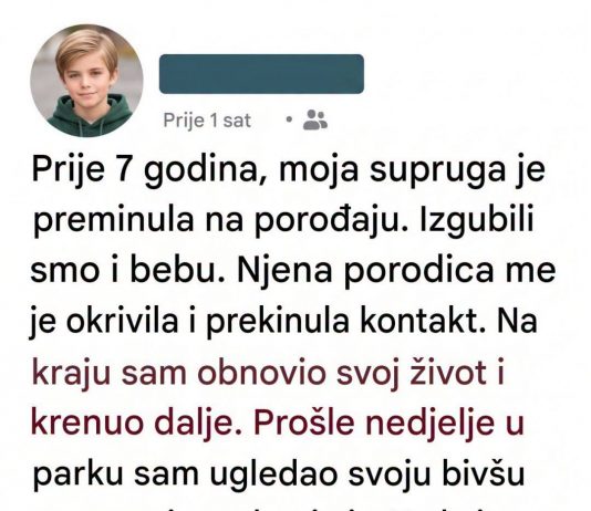 Sedam godina nakon gubitka žene i sina, nepoznato dete moju bivšu taštu nazvalo je „bako“ — a njene sledeće reči promenile su sve