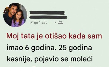 Otac ju je napustio sa šest godina, a posle 25 se pojavio na vratima: Istina u njegovom telefonu promenila je sve