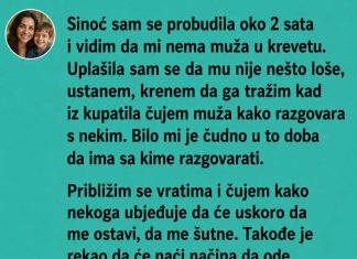 ČULA SAM MUŽA KAKO U 2 UJUTRU GOVORI DA ĆE ME OSTAVITI – ONDA SAM POGLEdala NJEGOV TELEFON