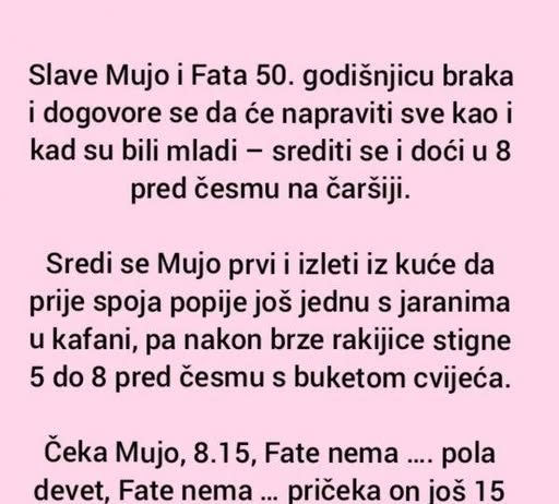 VIC DANA: Slave Mujo i Fata godišnjicu braka