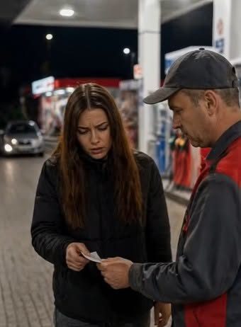 Muž i ja smo stali da sipamo gorivo kada je radnik pumpe prišao i predao mi ceduljicu: “Beži od njega, reci da ideš u toalet i otiđi…” 😨😨