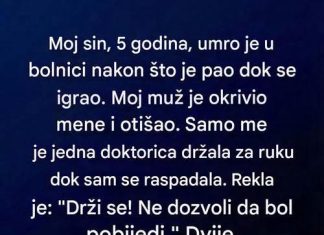 “Moj sin, 5 godina, umro je u bolnici nakon što je…”