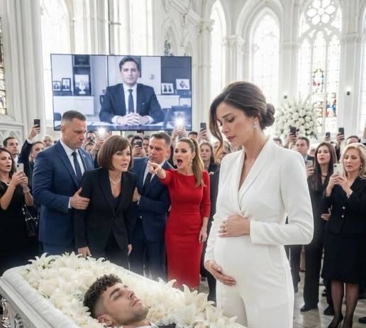 Moj muž je bio hladan u svom lijesu tek nekoliko sati kad je moja svekrva već tražila ključeve od našeg doma. „Spakiraj kofere, inkubator“, podsmjehnula se, ispuštajući navodni test očinstva na lijes. „Milijuni mog sina pripadaju njegovoj pravoj obitelji.“ 😲