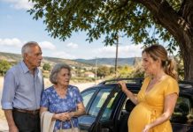 Trudna udovica u sedmom mjesecu trudnoće pronašla je uz rub ceste dvoje starijih ljudi koje je napustio vlastiti sin. Ana je imala dugove, rizikovala da izgubi zemlju koja joj je ostala od supruga i jedva si je mogla priuštiti da se brine o sebi.