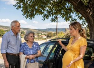Trudna udovica u sedmom mjesecu trudnoće pronašla je uz rub ceste dvoje starijih ljudi koje je napustio vlastiti sin. Ana je imala dugove, rizikovala da izgubi zemlju koja joj je ostala od supruga i jedva si je mogla priuštiti da se brine o sebi.