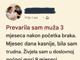 “Prevarila sam muža, a reakcija nakon porođaja me je slomila”: Muž je u bolnici pocepao DNK test i izgovorio rečenicu koju nikada neću zaboraviti