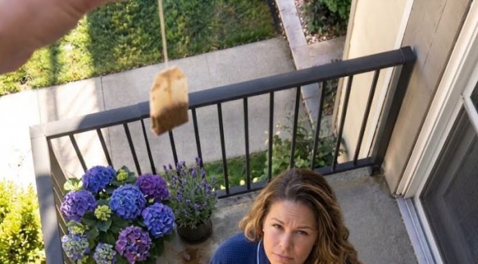 Moj komšija je stalno bacao iskorišćene kesice čaja na moj balkon. Tri puta sam ga upozorila — a onda sam odlučila da postupim potpuno drugačije.