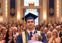 Smijali su se dok je moj sin izlazio na pozornicu na svojoj dodjeli diplome, držeći prijevremeno rođeno dijete.