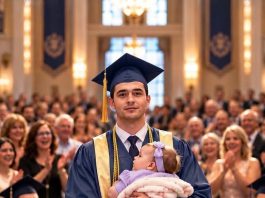 Smijali su se dok je moj sin izlazio na pozornicu na svojoj dodjeli diplome, držeći prijevremeno rođeno dijete.