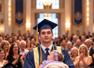 Smijali su se dok je moj sin izlazio na pozornicu na svojoj dodjeli diplome, držeći prijevremeno rođeno dijete.