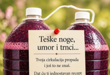 Teške Noge, Umor i Trnci: Savjeti za Svakodnevni Život i Jednostavan Recept za Sok koji Poboljšava Cirkulaciju