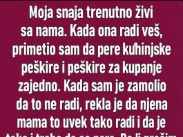 Moja snaha….