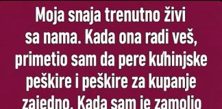 Moja snaha….