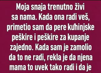 Moja snaha….
