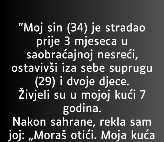 “Moj sin (34) je stradao prije 3 mjeseca…”