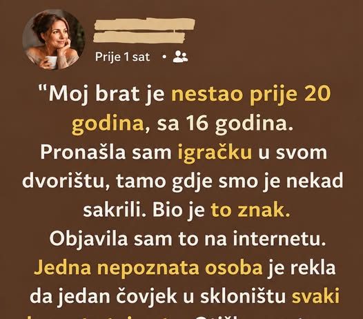 Dvadeset godina bez odgovora: Nestanak šesnaestogodišnjaka koji je porodicu držao između nade i boli