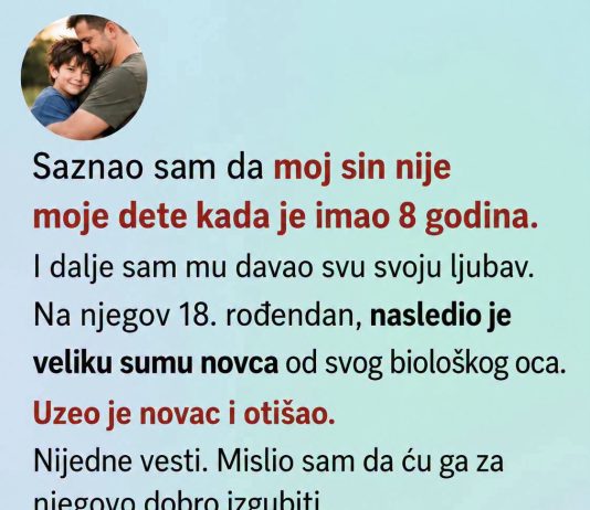 Saznao sam da moj sin nije moje dijete kada je imao osam godina…
