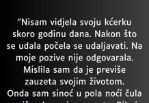 “Nisam vidjela svoju kćerku skoro godinu dana…”