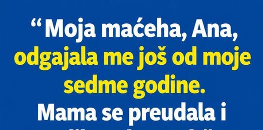 MAJKA MI JE ZABRANILA DA POZOVEM MAĆEHU NA VJENČANJE,,,