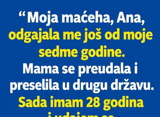 MAJKA MI JE ZABRANILA DA POZOVEM MAĆEHU NA VJENČANJE,,,