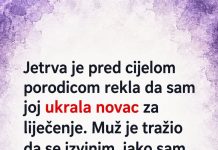 LAŽNA OPTUŽBA ZA STOLOM…