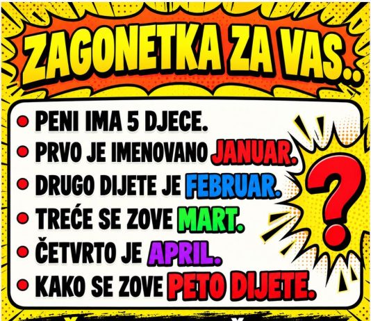 VIRALNA ZAGONETKA ZALUDJELA INTERNET…ZNATE LI VI ODGOVOR???