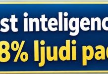 Test inteligencije 98% ljudi pada !!!!!