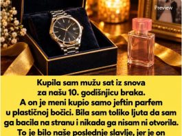 Mesecima sam štedela da mu kupim sat iz snova za našu 10. godišnjicu braka…..